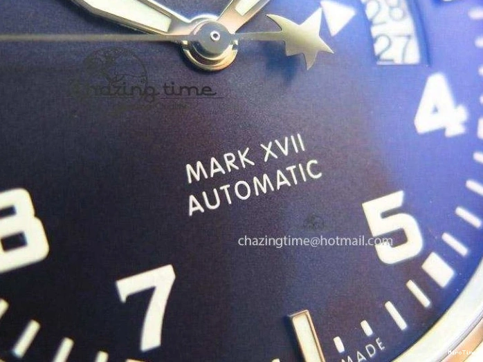 MIROTIME 0405 Mark XVII Le Petit Prince MK Maker 1:1 Best Edition SS Blue Dial A2892 On Brown Leather Strap GoodFit 7379